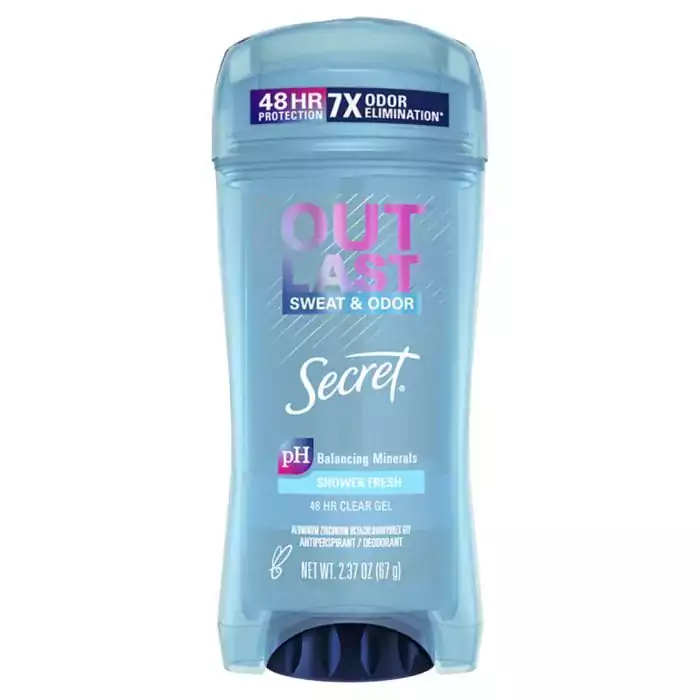 Secret Deodorant Outlast Clear SHOWER FRESH 48H Magasin - vente & achat en ligne Casablanca Maroc